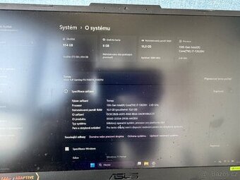 Herní notebook - Asus