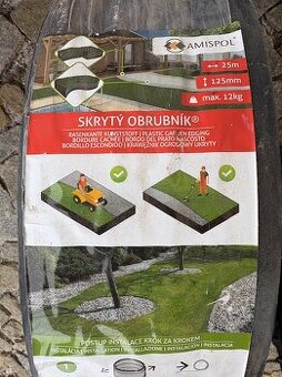 Skrytý obrubník AMISPOL, výška 125, délka 25m