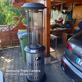 Plynové topidlo enders vulano 11 kW nerez - 1