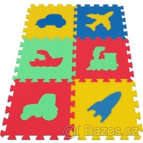 Pěnové puzzle, 48 ks vyšší tl. 16 mm