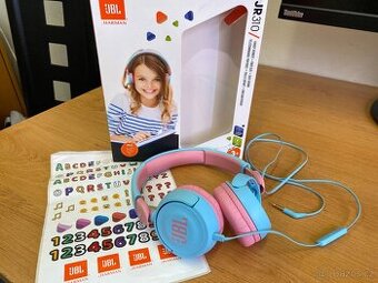 Dětská sluchátka JBL JR310 s orig. krabicí a nálepkami