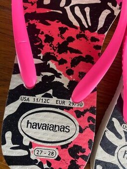 Dětské nové žabky Hawainas