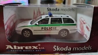 Škoda Octavia Combi Tour Policie ČR Abrex 1:43
