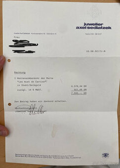 Pánské náramkové hodinky od značky Les must de Cartier