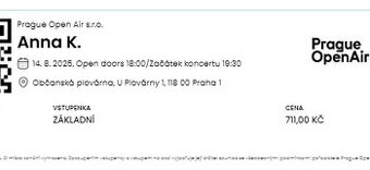 Anna K. v Praze 14. 8.