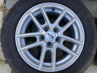 Alu ŠKODA FABIA 4 15" 5x100 zimní CONTINENTAL 185/65R15