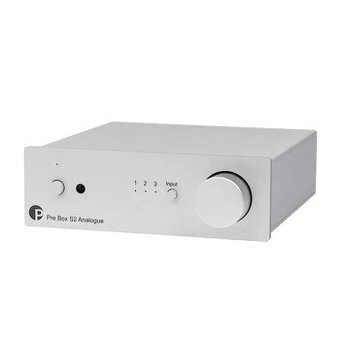 Pro-Ject Pre Box S2 Analogue - stříbrný