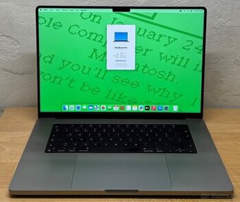 MacBook Pro 16” 2021/16GB RAM/M1 PRO/512GB SSD/Záruka