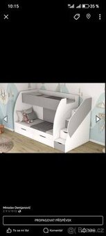 Dětská patrová postel