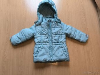 Zimní bunda se třpytkami vel 104 Ledové království