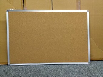 Korková tabule-nástěnka 90x120 hliníkový rám