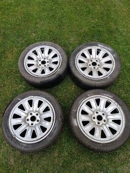 Zimní pneumatiky 225/45 r17 + plecháče 5x112 r17