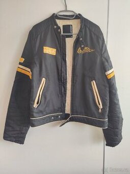 Motorkářský textilní bomber