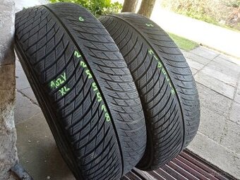 Zimní pneu 2kusy 225/55/18 vzorek 80% MICHELIN - dobírka