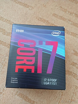 CPU Intel Core i7-9700F, sock. 1151