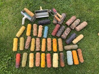 malířské válečky staré malířské válečky strojek retro malíř