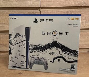 Sony PS5 Slim Ghost Of Yotei Black Limited Edition