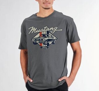 Pánské tričko Ford Mustang - originál Ford, dovoz z USA
