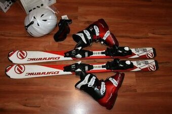 lyže dynamic 110 cm , lyžaky Salomon