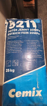 Potěr jemný 20MPa