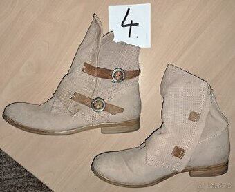 Kožené boty č.6.-39.