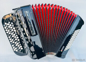 Nový akordeón Beltunica- chromaticky B Griff- 72 BASOVÝ - ná