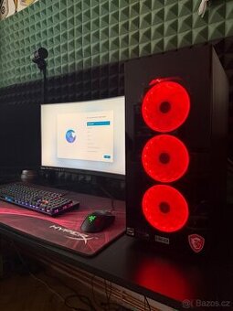 Herní Setup – PC (GTX 1060 6GB) + Dva 27" Monitory