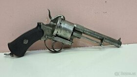 Starožitný velký bubínkový revolver značeno 19 st. 6583 - 1