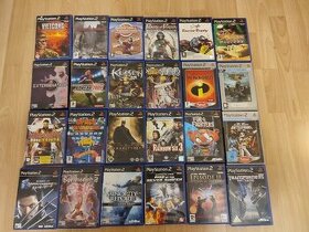 hry na PS2 playstation