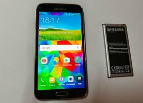 Samsung Galaxy S5 + náhradní baterie (bez nabíječky)