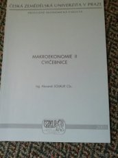 skripta ČZU - Makroekonomie II cvičebnice