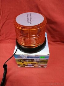 Oranžový magnetický maják LED