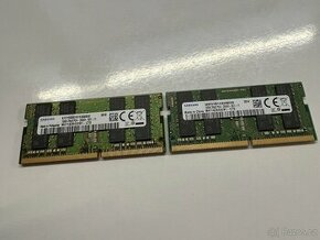 Operační paměťi Samsung 16GB(32GB), DDR4, 2666Mhz