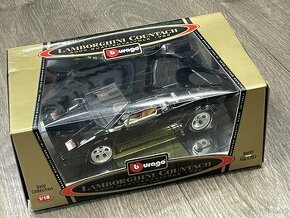 Bburago Lamborghini Countach 1988 1/18 gold collection