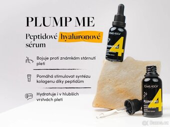 Tomas Arsov Plump Me Hyaluronové Peptidové sérum 30ml