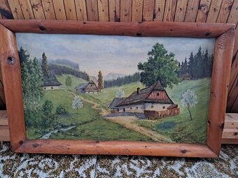 Obraz krajiny od Josefa Zikmunda