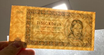 1000 korun 1945