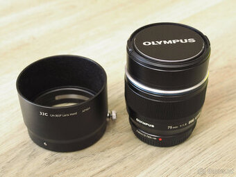 Objektiv M.Zuiko Digital ED 75mm F1.8 černý - 1