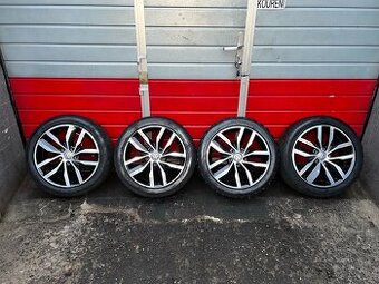 Original ALU kola VW MADRID 17" 7J ET49 + pneu 225/45/R17