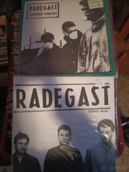 2x lp, vinyl, gramofeska hc / punk kapely Radegast