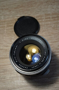 Objektiv Asahi Auto-Takumar 55/2 – pěkný stav, 10 lamela, m4