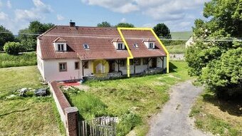 Pronájem části domu - 3+kk, 140 m2, terasa, polosamota - Rad