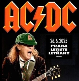 AC/DC Praha (STANÍ U PÓDIA) - Prodám 1 lístek na STANÍ A.
