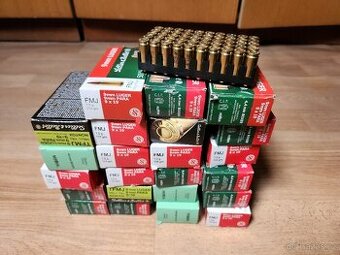 náboje střelivo pistole 9mm luger přebíjené samopal