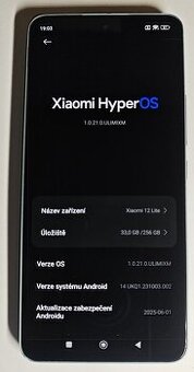 Xiaomi Mi 12 Lite 5G (barva světle zelená)