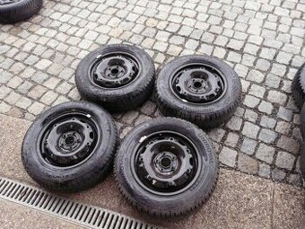 ZIMNÍ PNEU + DISKY 165/70R14 VW SEAT ŠKODA