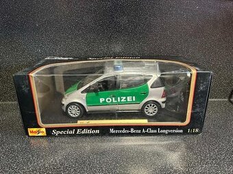 Mercedes Benz A-Class Polizei 1:18