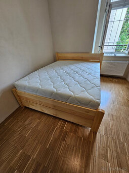 MASIV BOROVICOVA POSTEL 160x200 NOVE s roštem