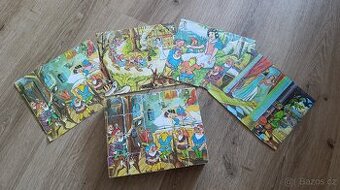 Retro dřevěné kostky