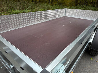 Přívěsný vozík EASY 300 s hliníkovou výplní bočnic